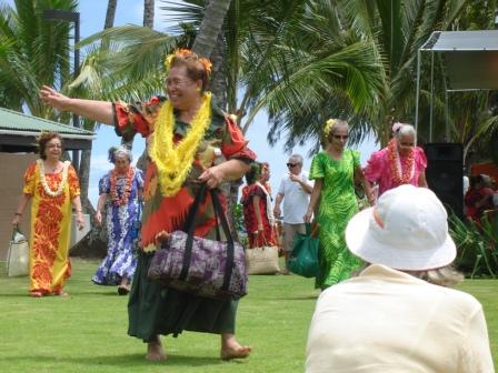 Kupuna Hula on Coconut island